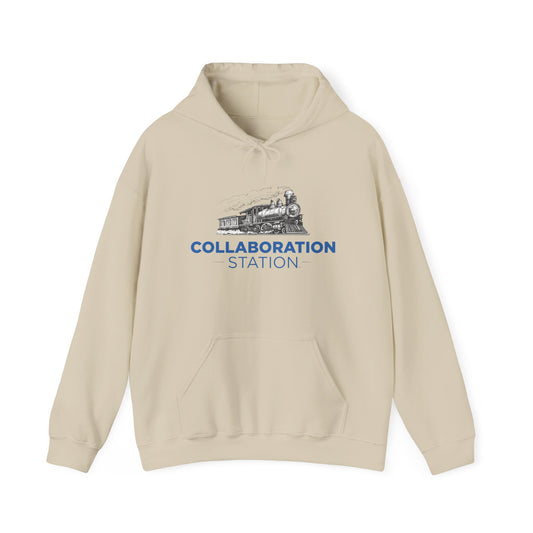 Collaboration Station Hoodie — "Every Ability. Every Story. Every Dream." Inspirational Community Pullover