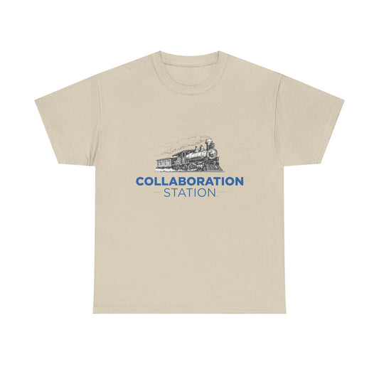 Collaboration Station Tee — "Every Ability. Every Story. Every Dream." Inspirational Graphic T-Shirt