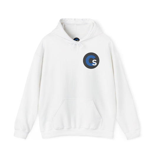 Collaboration Station Hoodie — 'Trust to the Acceptance Line' Graphic Pullover